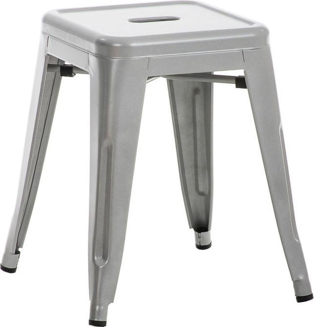 Produktbild CLP 4er Set Hocker Armin, silber