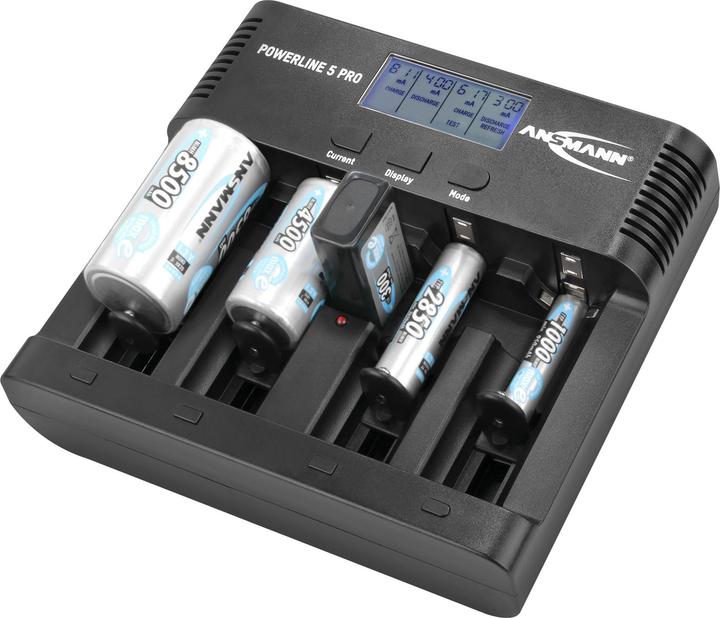 Actual product image Ansmann Powerline 5 Pro (1 pcs., Chargers without battery)
