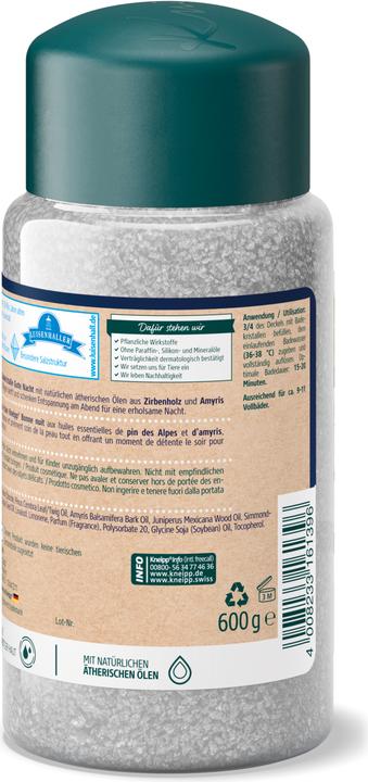 Actual product image Kneipp Bath Crystals Good Night (Bath salts)