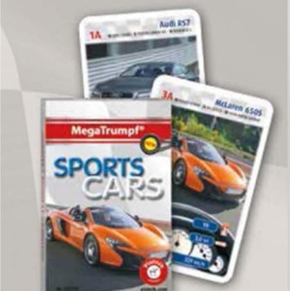 Actual product image Piatnik Quartet Sports Cars (German)