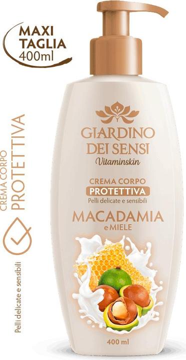 Image du produit Giardino Dei Sensi Macadamia e miele (Crème pour le corps, 400 ml)