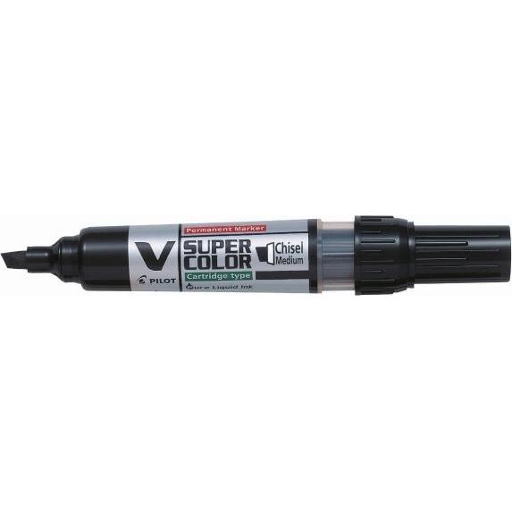 Pilot, Marker, begreen vsupercolor mark c/tip blk (10 x)