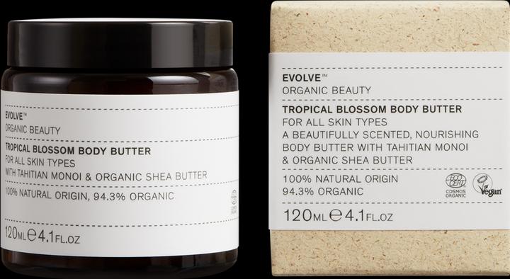 Immagine prodotto Evolve Organic Beauty Burro corpo idratante ai fiori tropicali 120 ml (Lozione corpo, 120 ml)
