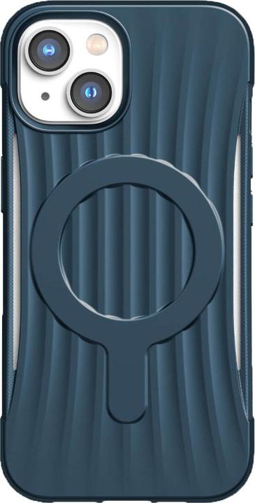 Produktbild X-Doria Raptic Clutch Case für iPhone 14 Plus mit blauer MagSafe-Abdeckung (Apple iPhone 14 Plus)