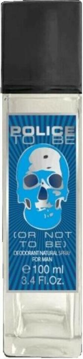 Actual product image Police To Be Deodorant Spray Glass 100ml (Spray, 100 ml)