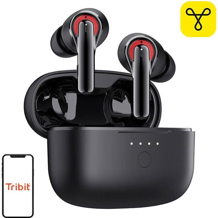 Tribit Flybuds C1 BTH93 (Black) (50 h, Kabellos), Kopfhörer, Schwarz