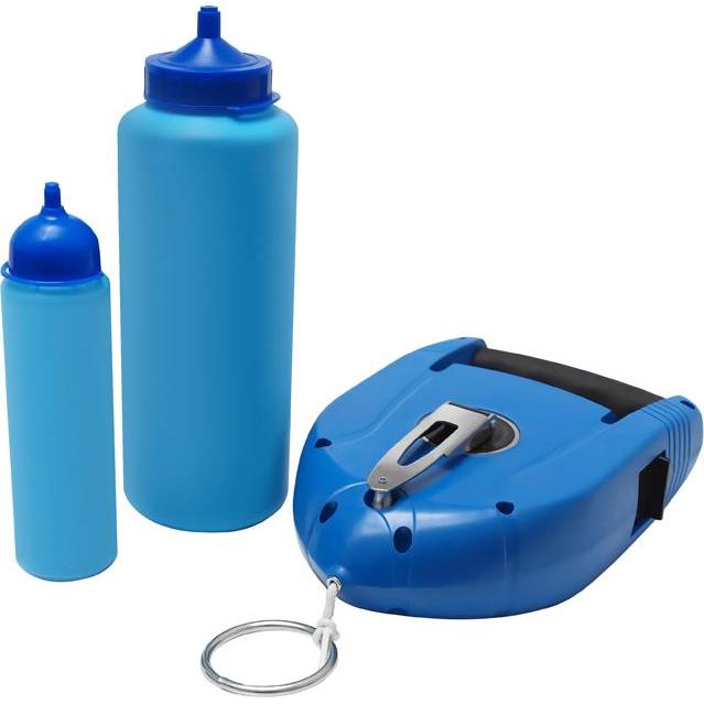 Tectool, Anreisswerkzeug, Kunststoff-Schlagschnurgerät Premium-Set