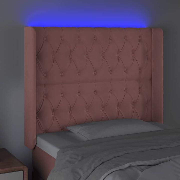 Actual product image vidaXL LED Kopfteil (103 x 16 x 128 cm)