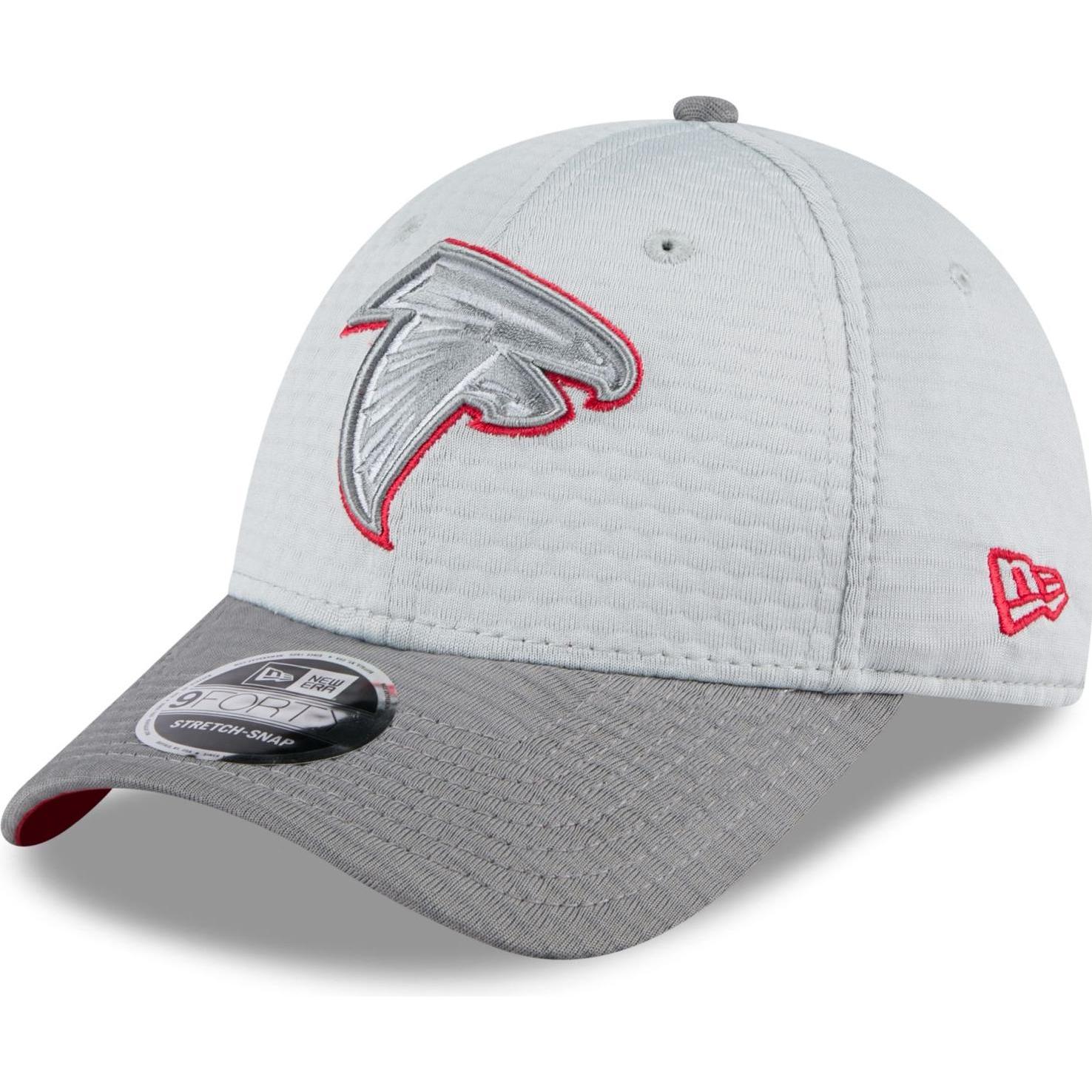 New Era, Herren, Cap, 9Forty Stretch Cap Training 2024 Atlanta Falcons, Grau