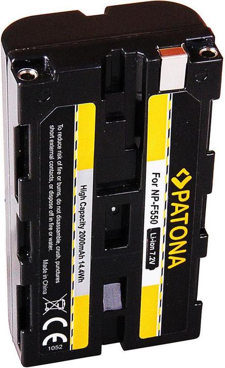 Immagine prodotto Patona Batteria f. Sony NP-F550 (Batteria della fotocamera)