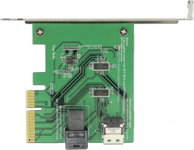 Actual product image Delock PCI Express card