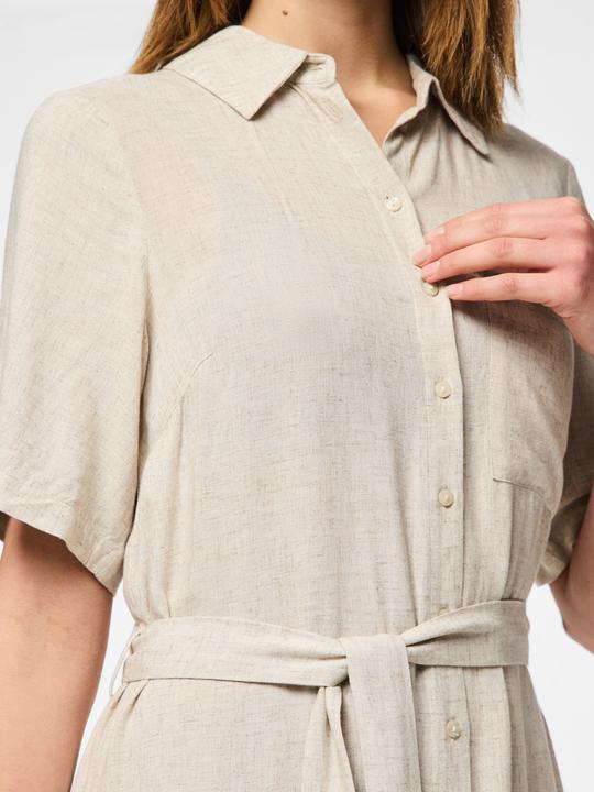 Image du produit Pieces Pcpia 2/4 Midi Shirt Dress Noos (M)