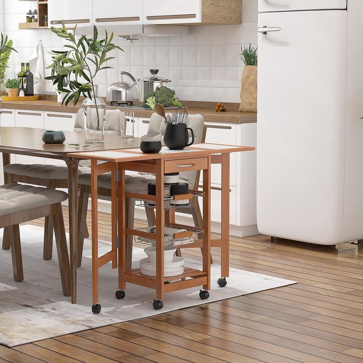 Actual product image Homcom Kitchen trolley