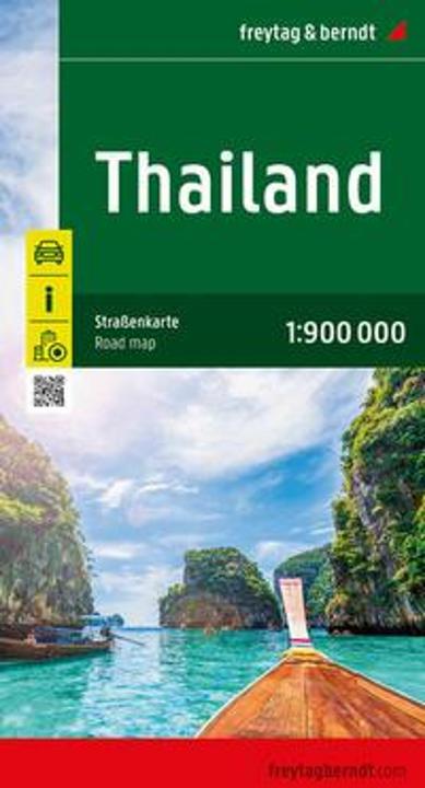 Produktbild Thailand, Autokarte 1:900.000, freytag & berndt