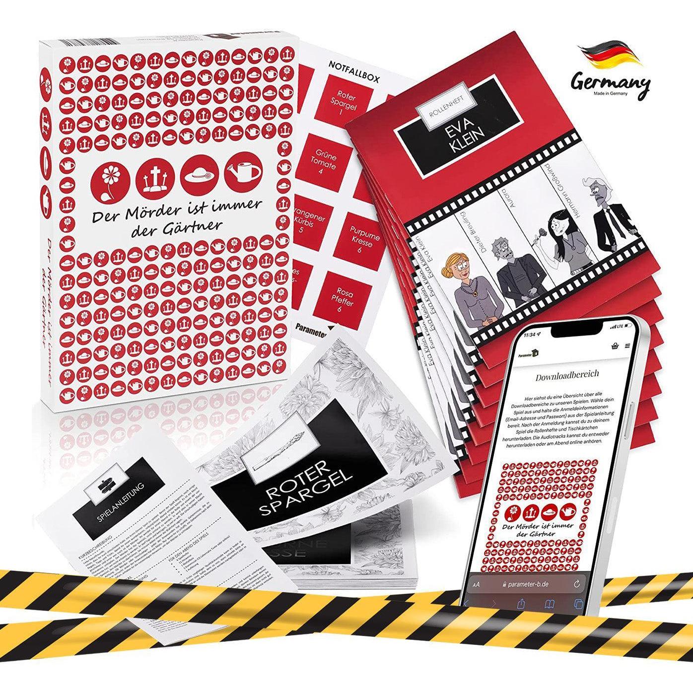 Thumbnail - Parameter B Der Mörder ist immer der Gärtner - Krimidinner (Deutsch)