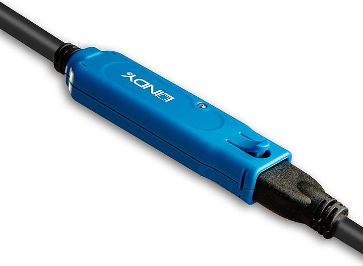 Produktbild Lindy USB 3.0 Aktiv-Verlängerungskabel (8 m, USB 3.0)