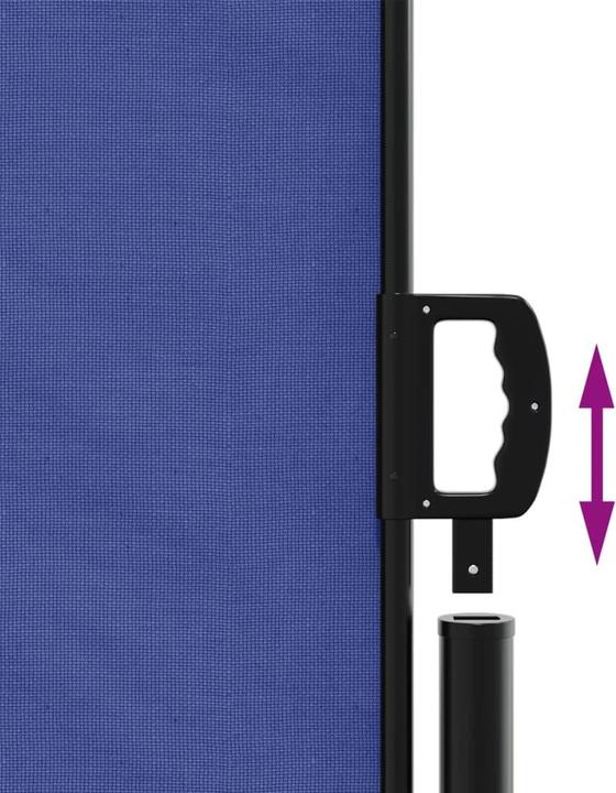 Actual product image vidaXL ausziehbare Seitenmarkise (10 m)