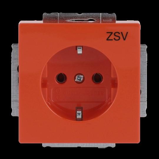 Actual product image Busch-Jaeger SCHUKO® socket outlet insert with imprint 2CKA002011A3723