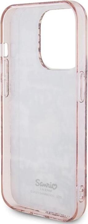 Produktbild Hello Kitty HKHCP15XHDGPTP iPhone 15 Pro Max 6.7" różowy/pink hardcase IML Tags Graffiti (Apple iPhone 15 Pro Max)