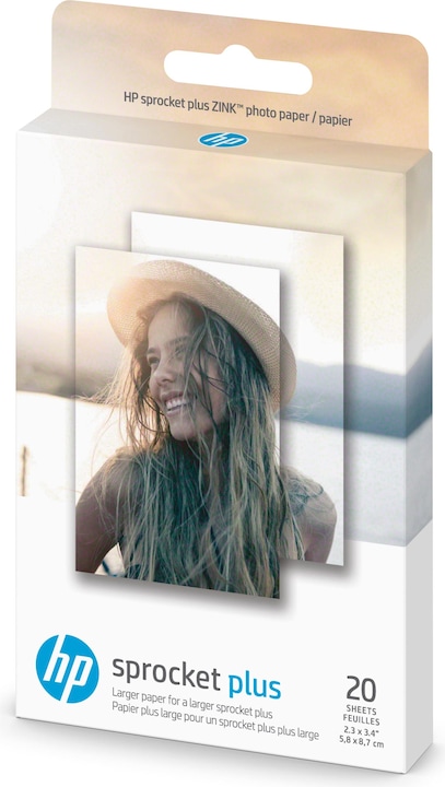 Actual product image HP Sprocket Plus (258 g/m², 5.8 x 8.7 cm, 20 x)