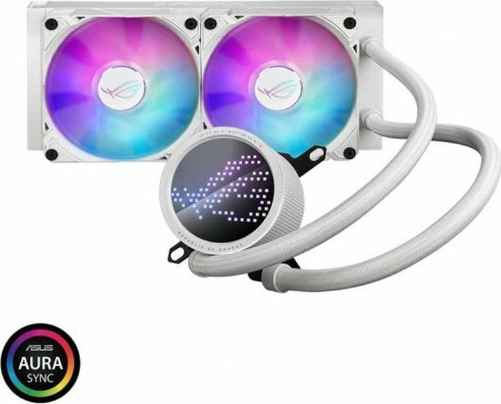 Actual product image ASUS CTE ROG RYUO III 240 ARGB White Edition