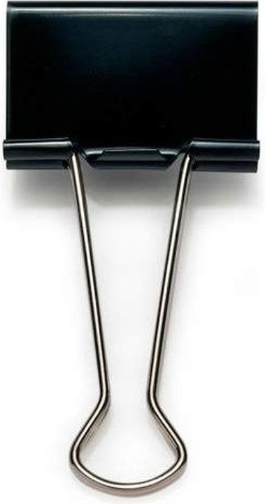 Produktbild Rapesco Foldback-Klammer, (B)19 mm, schwarz, 80 Stck (1 x)