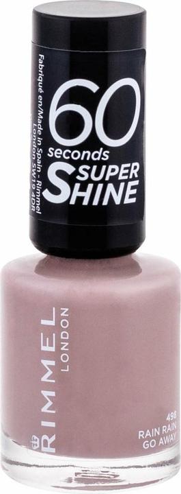 Rimmel London 60 Seconds By Rita Ora (498 Rain Rain Go Away, Colour paint)