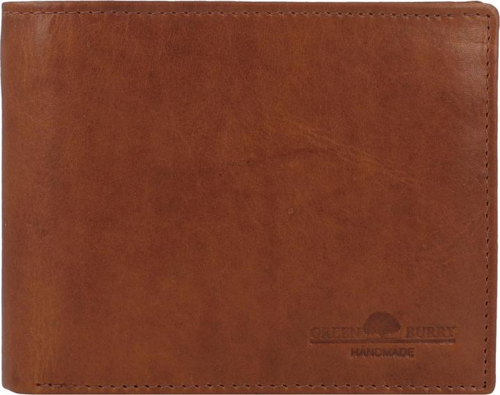 Actual product image Greenburry Newport Geldbörse RFID Schutz Leder 12 cm