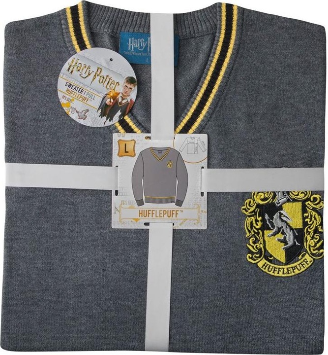 Image du produit Hufflepuff - Sweat gris tricoté - X-Small (XS)