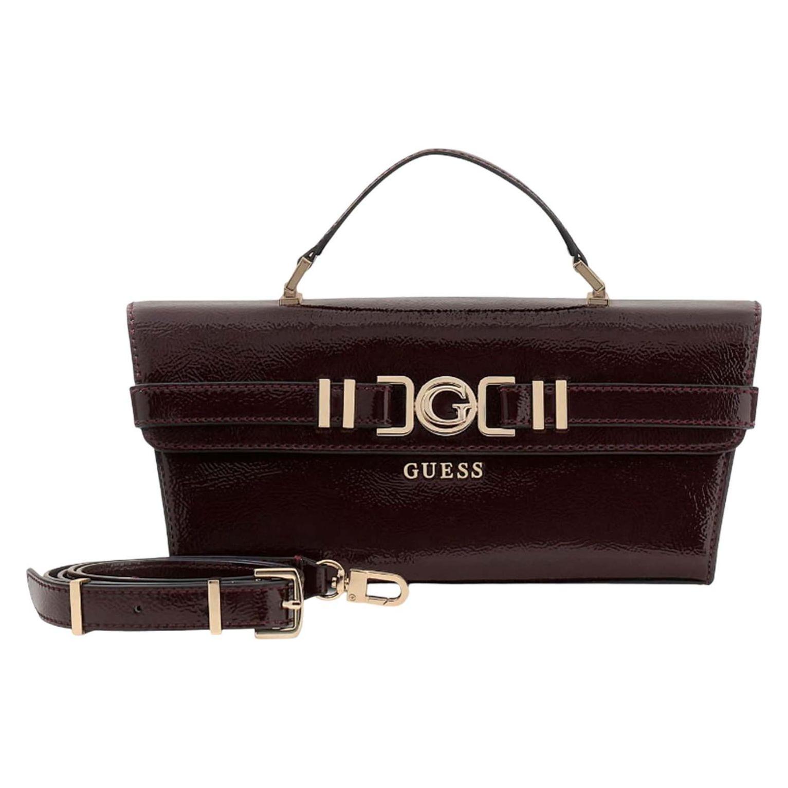 Guess, Damen, Handtasche, Cirene Top Handle Flap Bag, Rot