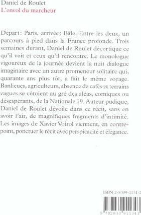 Image du produit L'envol du marcheur (Français, Roulet Daniel de, Voirol Xavier, 2005)