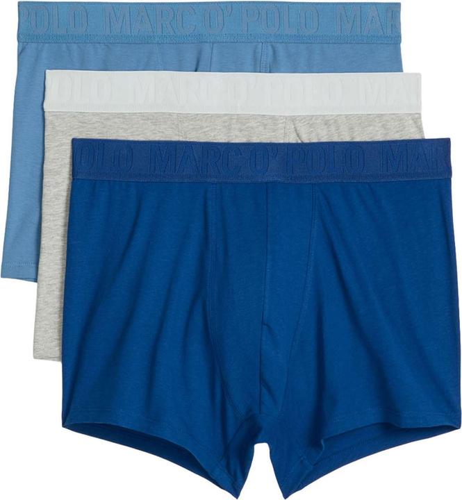 Blue, Light Grey Mel, Navy Peony