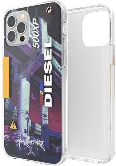 Image du produit Diesel Clear Case Mad Dog Jones AOP iPhone 12/12 Pro multicolore/coloré 44324 (Apple iPhone 12)