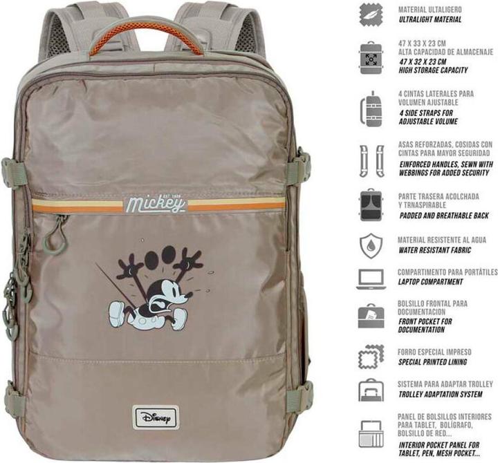 Produktbild Karactermania Large Mercury Travel Backpack 47x23x33cm Face (35 l)