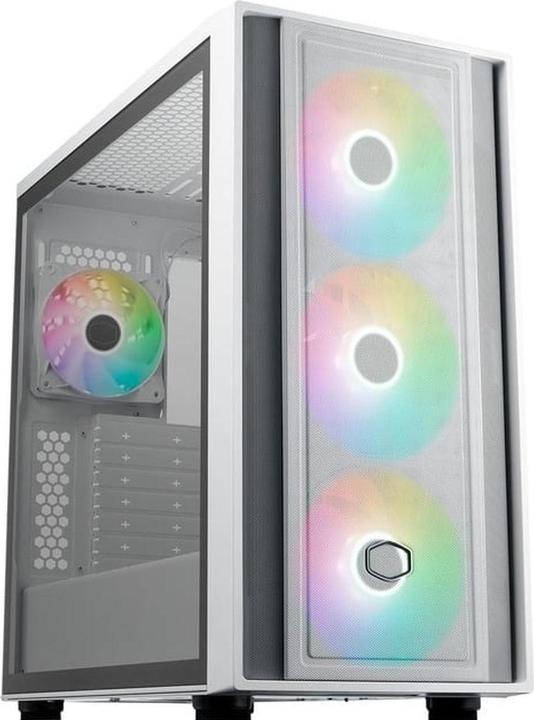 Image du produit Cooler Master MasterBox 600 blanc (ATX, ITX, mATX, E-ATX)