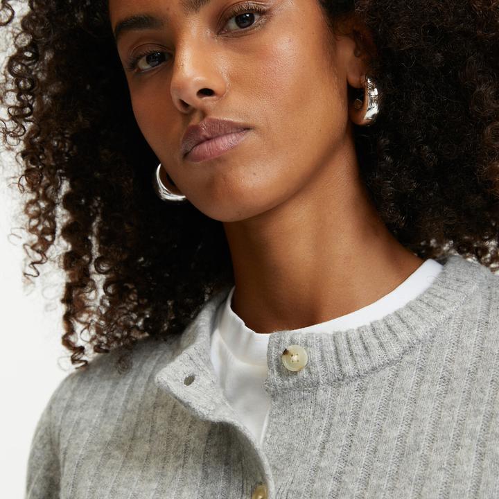 Produktbild La Redoute Collections Cardigan aus Rippstrick (XL)