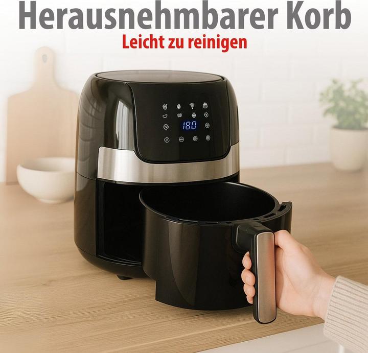 Produktbild alpina Air Fryer 230V 3.5L 1400W digi