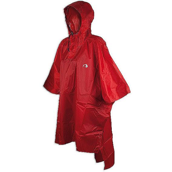 Tatonka, Unisex, Jacke, Regenschutz Poncho XS S (S), Rot, S