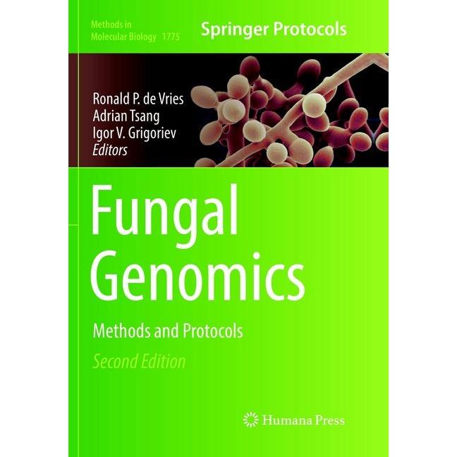 Fungal Genomics, Fachbücher von Ronald P. de Vries, Adrian Tsang, Igor V. Grigoriev
