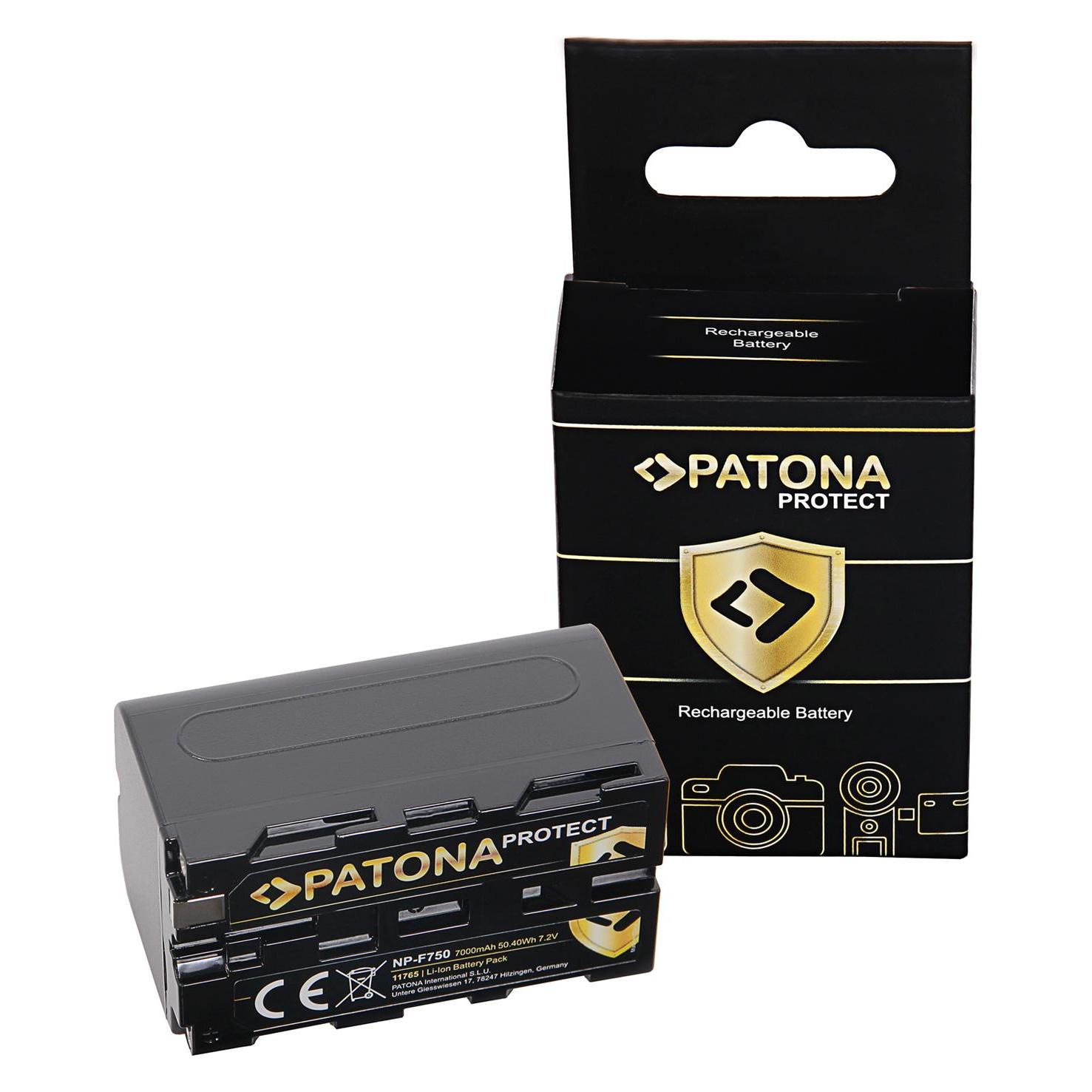 Patona Batterie Di Ricambio Accu (Batteria Della Fotocamera), Alimentatore Fotocamera