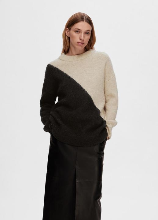 Actual product image Selected Wool blend jumper (S)