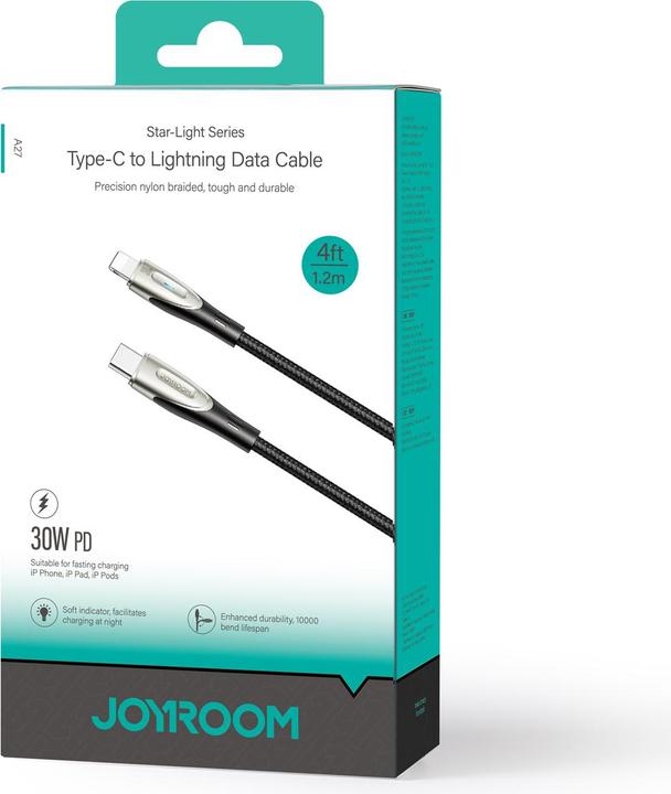 Immagine prodotto Joyroom USB C — Lightning (1.20 m, USB 3.0, 30 W)