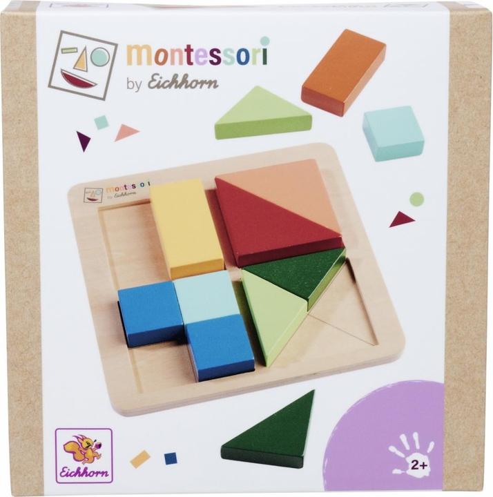 Produktbild Eichhorn EH Montessori Formen Puzzzle (100 Teile)