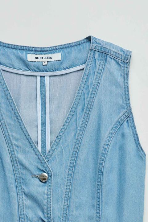 Immagine prodotto Salsa Jeans Jeanshemd Denim Vest (M)
