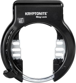 Actual product image Kryptonite Ring Lock + Holder