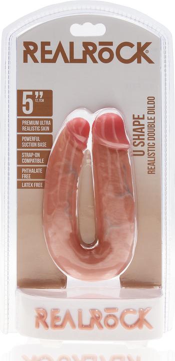 Produktbild RealRock U Shaped Double Dildo 5”