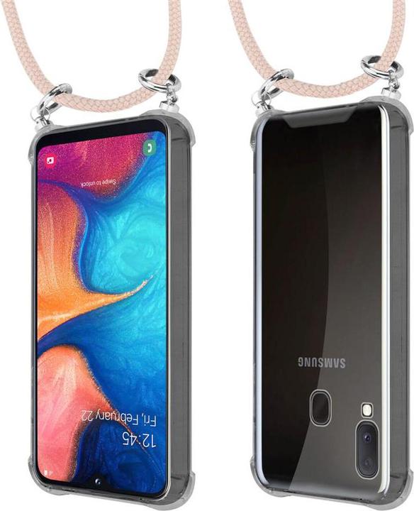 Produktbild Cadorabo TPU Handy Kette SILBER Cover