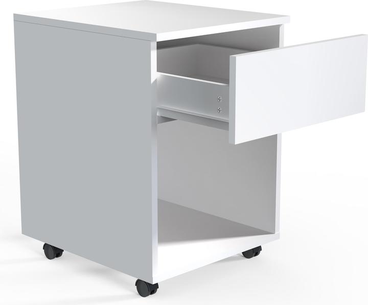 Actual product image VCM Mobile pedestal Office pedestal Castors rollable Dasola 1 drawer (39 x 45 x 55 cm)