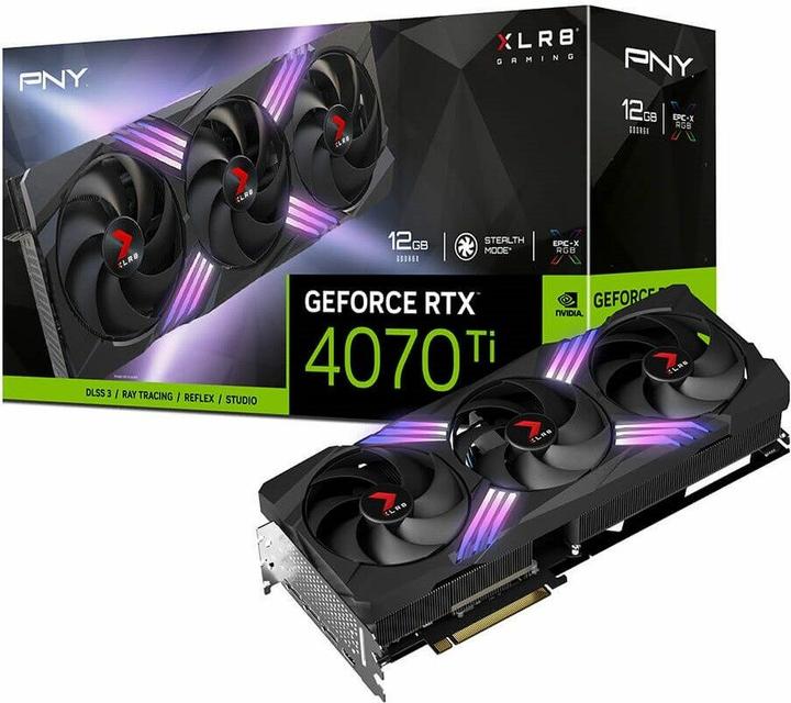 Produktbild PNY GeForce RTX 4070 Ti XLR8 (12 GB)