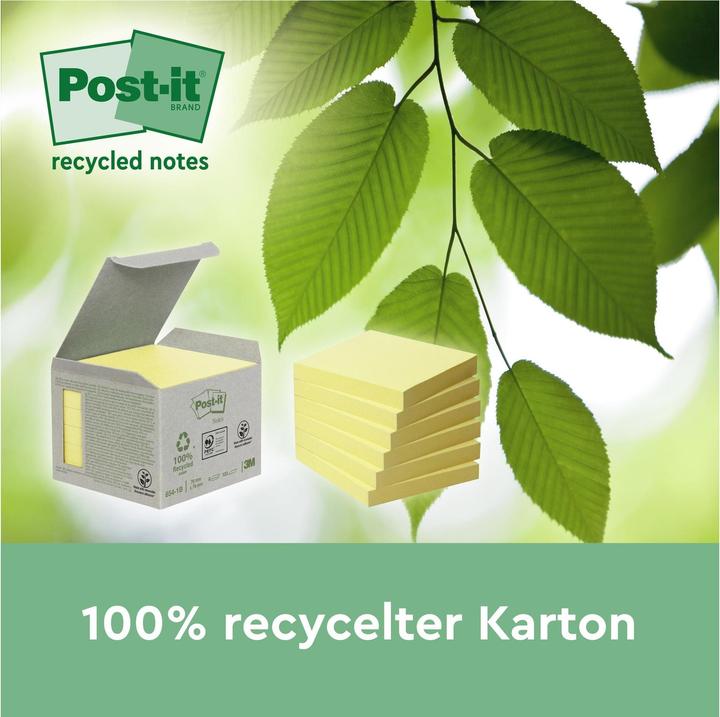 Immagine prodotto Post-it Note sul riciclaggio (76 x 76 mm)